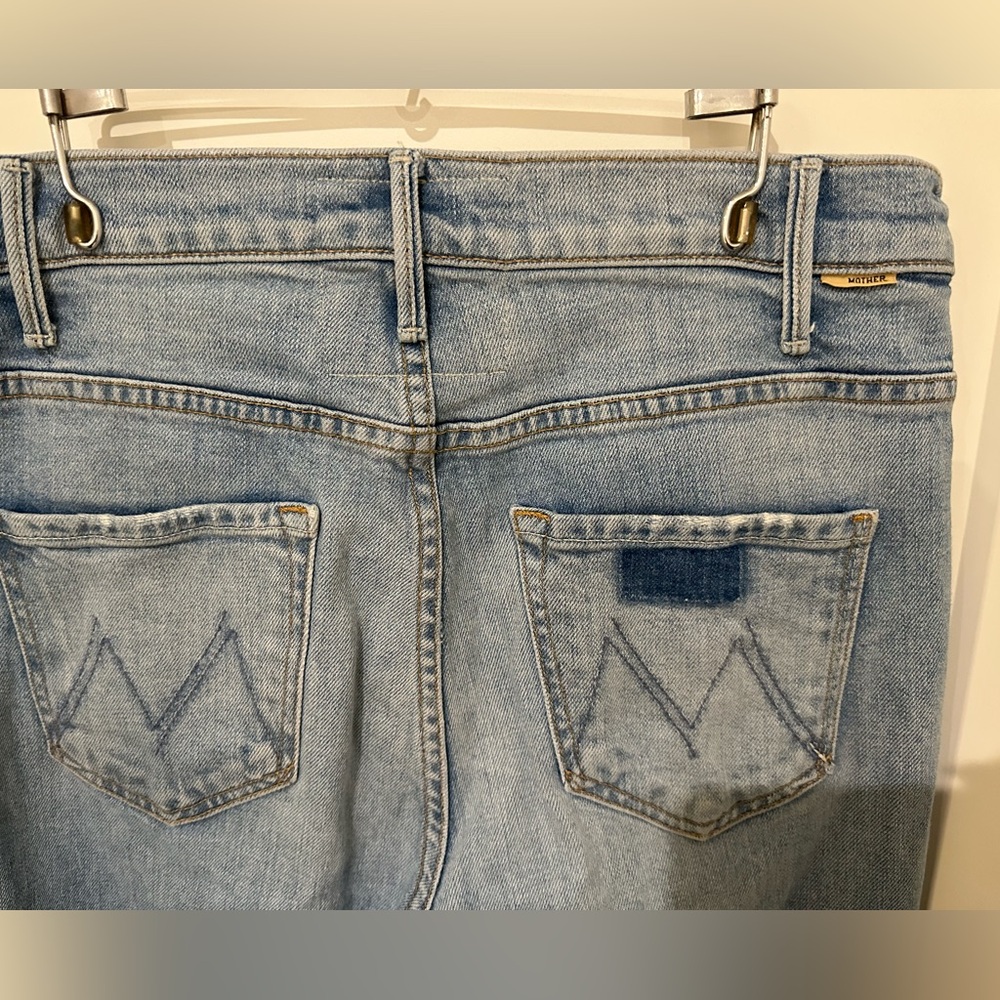 MOTHER SUPERIOR The Hustler Ankle Undone Hem - Picture 4 of 6